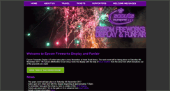 Desktop Screenshot of epsomfireworks.com